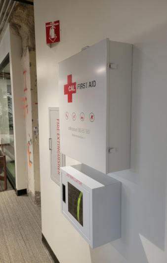 First Aid Cabinet - Up Close Inside Look